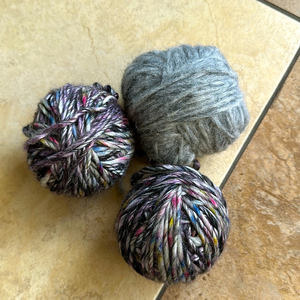 Bundle of Bulky Weight Yarn, Estelle and Drops Cloud Destash